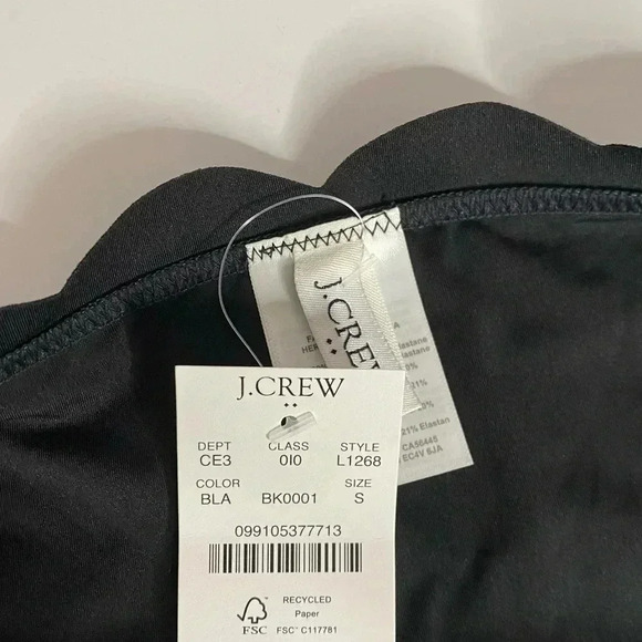 J.Crew Black Bikini Bottom NWT - Picture 3 of 4